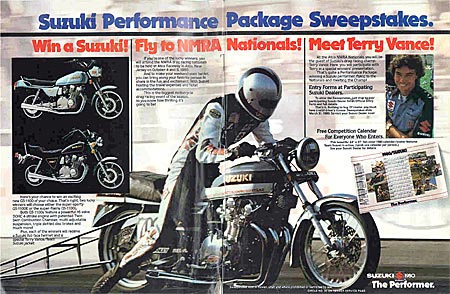 Suzuki GS1100E magazine advert